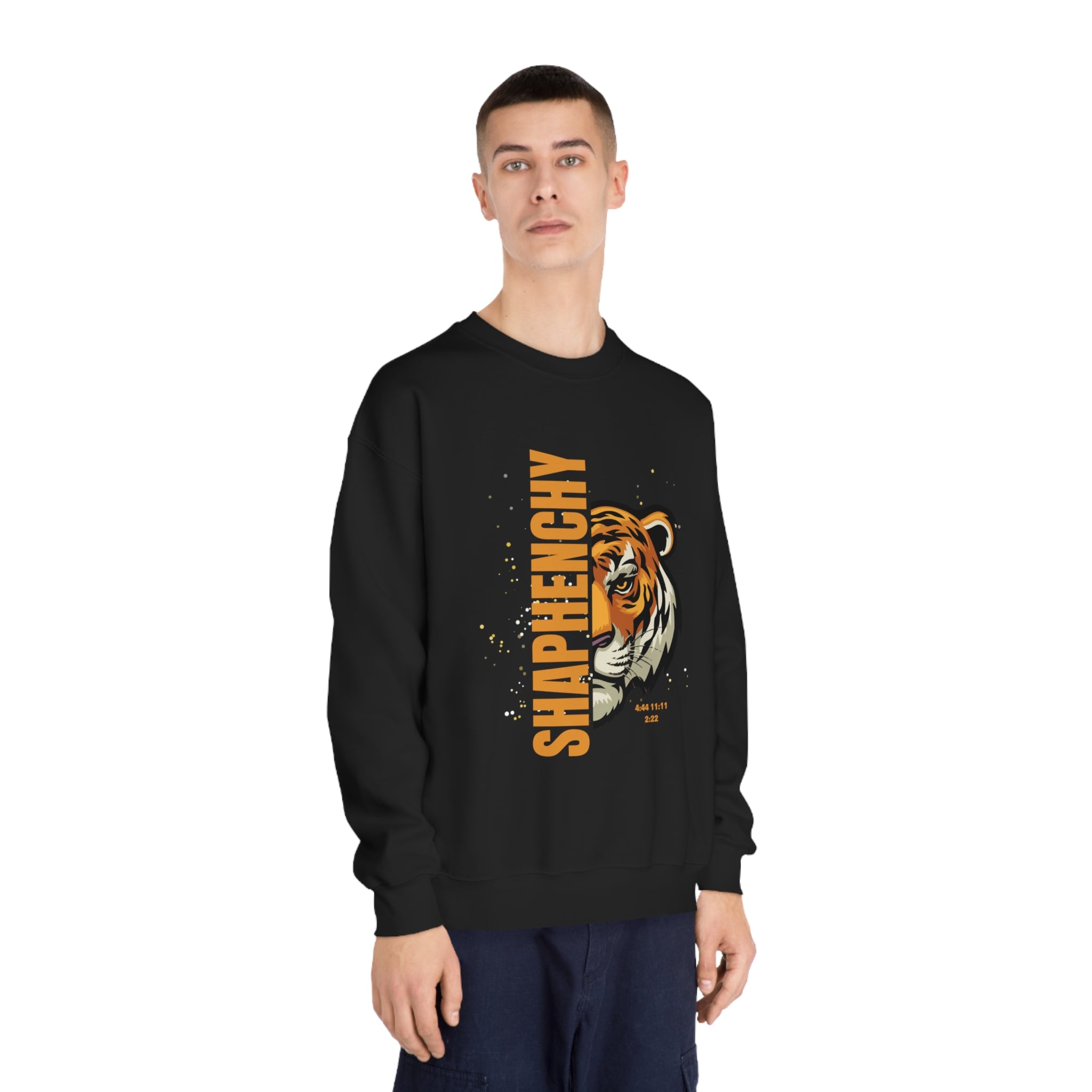 Cool Tiger Graphic Unisex Crewneck Sweatshirt - SHAPHENCHY