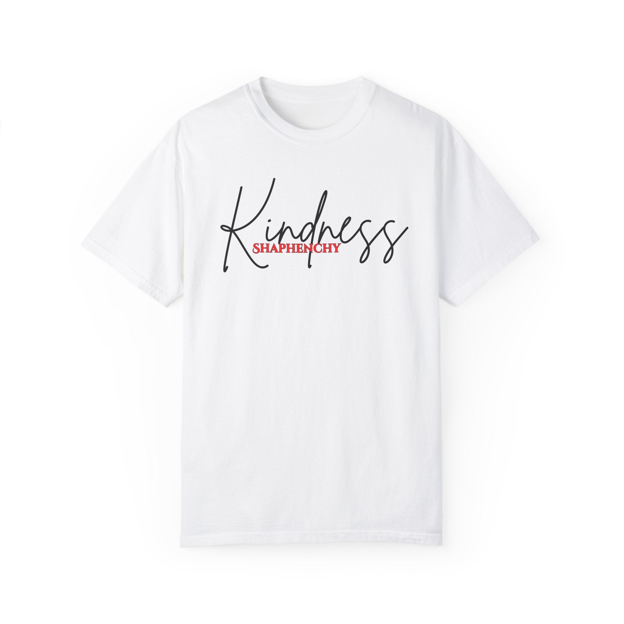 Kindness Unisex Garment-Dyed T-Shirt - Positive Vibe Tee for Everyday Wear