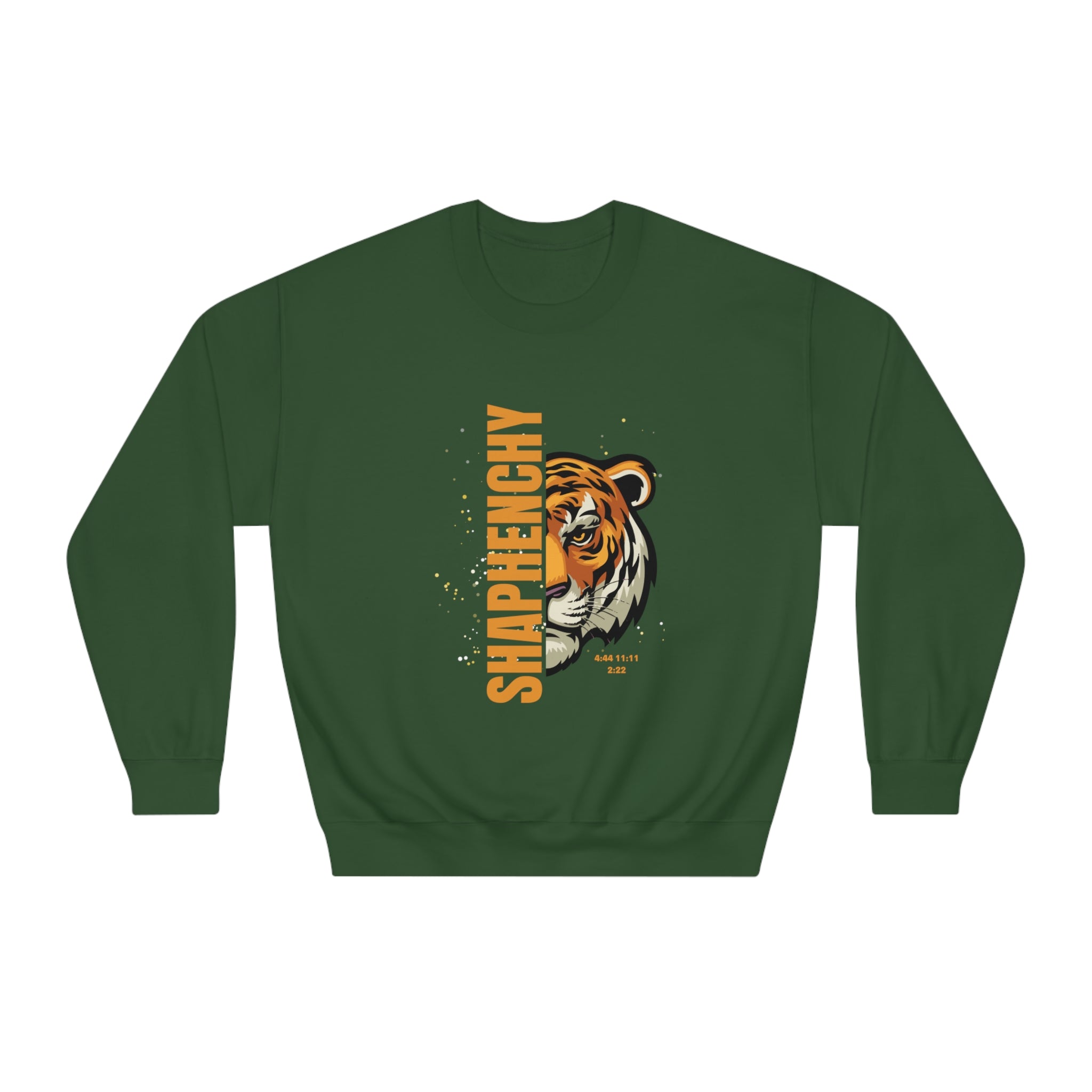 Cool Tiger Graphic Unisex Crewneck Sweatshirt - SHAPHENCHY