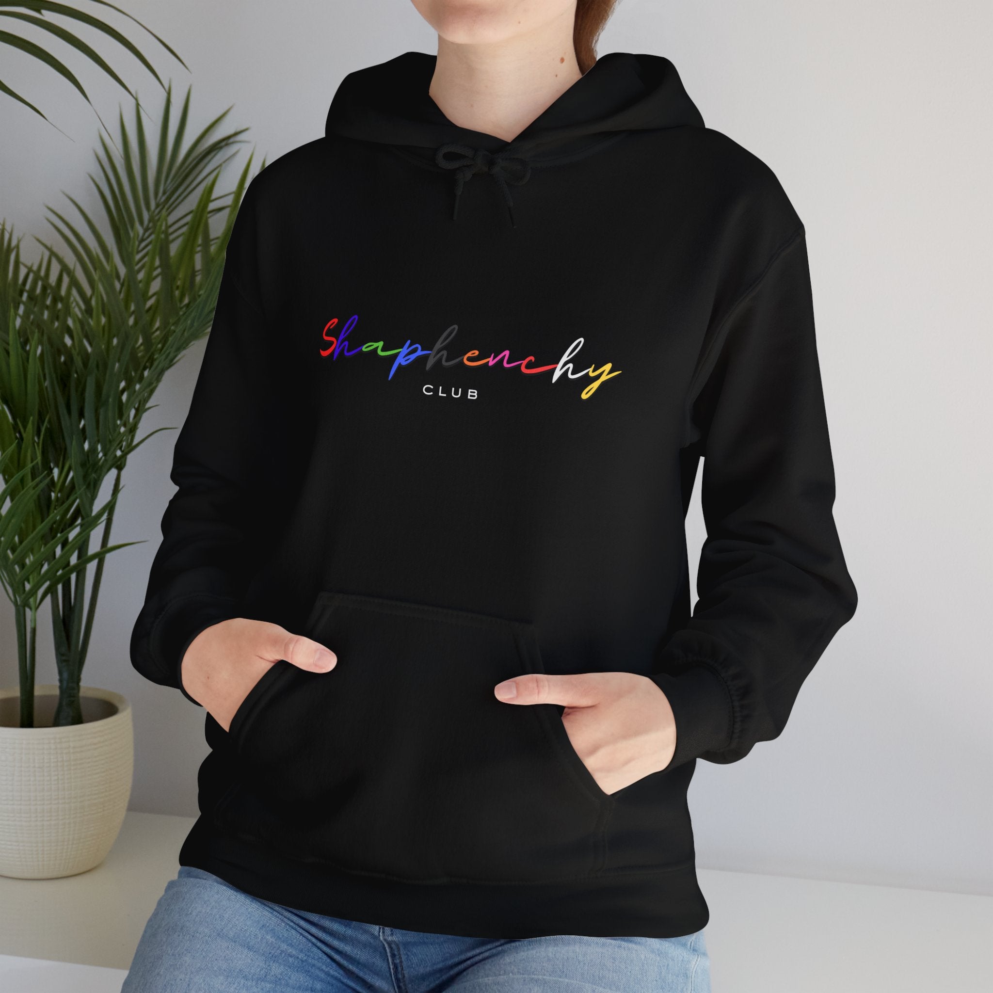 Stylish Unisex Hoodie - 'Shaphenchy Club' - Cozy Casual Wear for Trendsetters