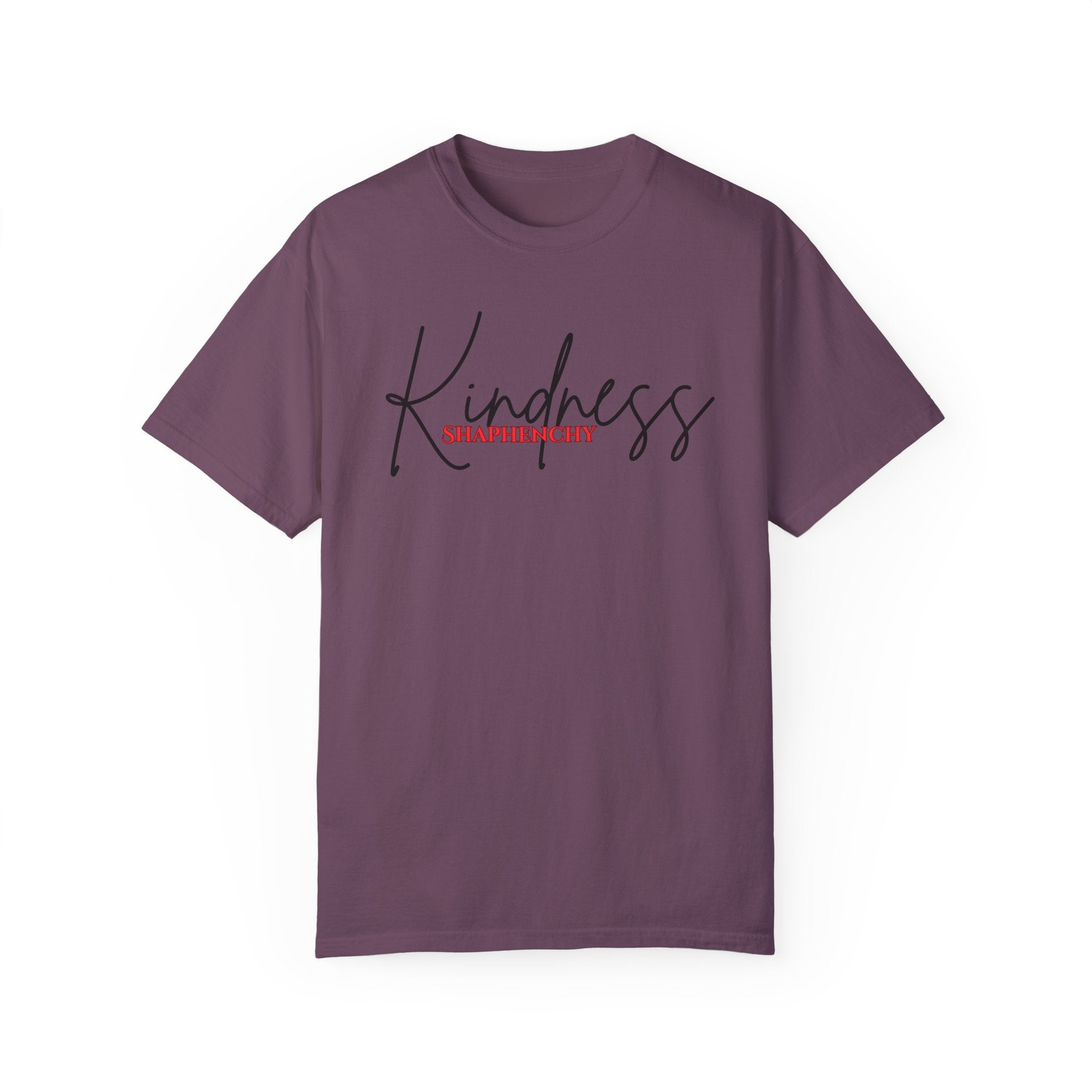 Kindness Unisex Garment-Dyed T-Shirt - Positive Vibe Tee for Everyday Wear